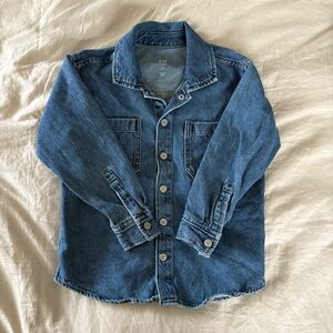 Gap kids boys denim shirt